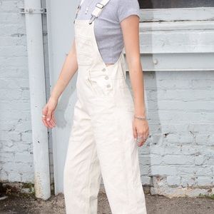 Brandy Melville Beige Overalls
